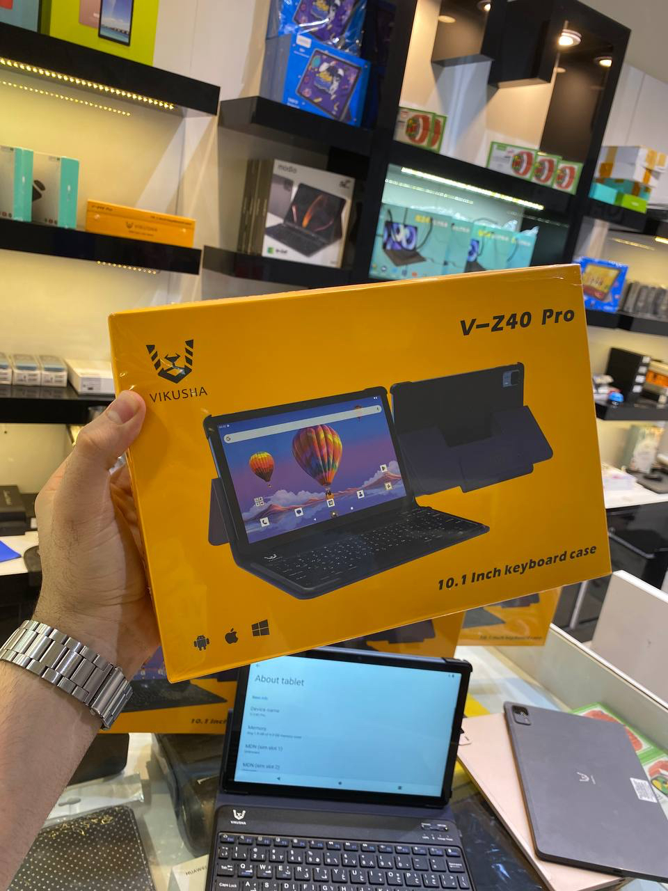 Vikusha تبلتvikusha vz40 pro صفحه10اینچ128گیگ رام8 – پارسینه شاپ